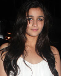 Alia Bhatt at Arjun Kapoor Birthday Party