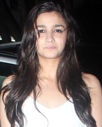 Alia Bhatt at Arjun Kapoor Birthday Party