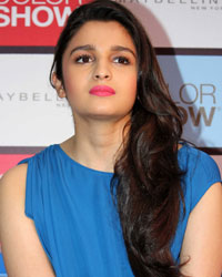 Alia Bhatt at Alia Bhatt Launches Color Show