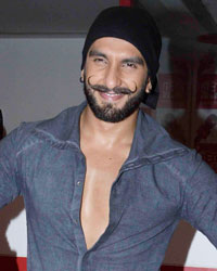 Ranveer Singh at Ranveer and Deepika Promote Bajirao Mastani