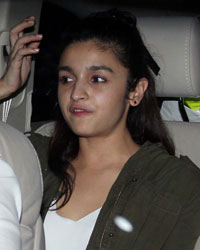 Alia Bhatt at Shaandaar Special Screening at Yash Raj Studios