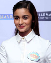 Alia Bhatt at Shahid and Alia Promote Shaandaar