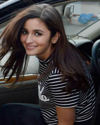 Alia Bhatt at Shandaar Media Interactions at Mehbob Studio