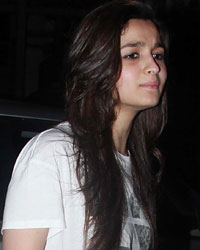 Alia Bhatt at Special Screening of Highway