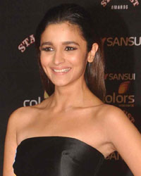 Alia Bhatt at Stardust Awards 2015