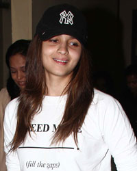 Alia Bhatt at Stars Spotted 2014