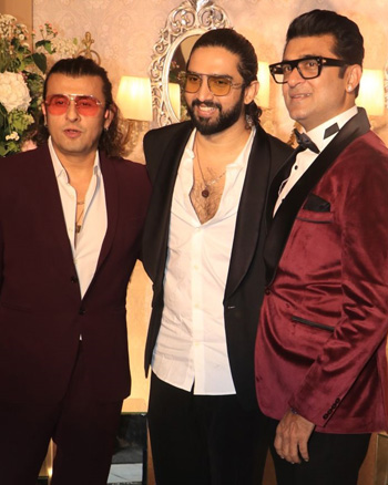 Sonu Sood at Armaan Malik and Aashna Shroff Wedding Reception