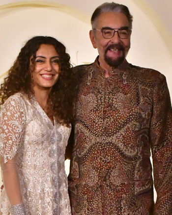 Parveen Dusanj and Kabir Bedi