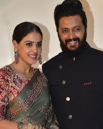 Genelia D'Souza and Riteish Deshmukh