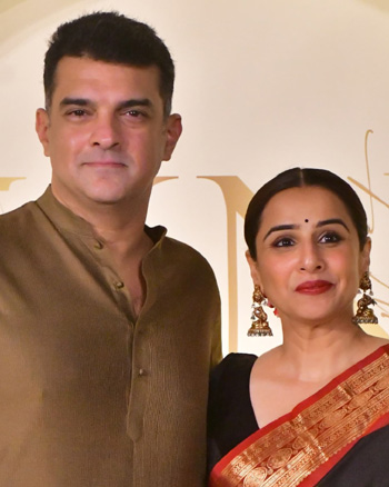 Siddharth Roy Kapur and Vidya Balan