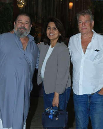 Kunal Kapoor, Neetu Singh and Karan Kapoor