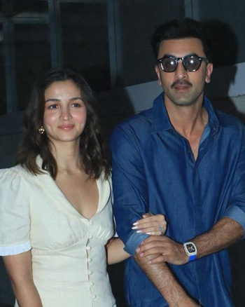 Alia Bhatt and Ranbir Kapoor