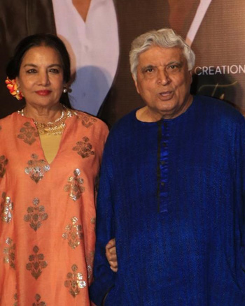 Shabn Azmi and Javed Akhtar