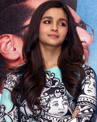 Alia Bhatt at 2 States Promotion in Delhi