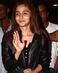 Alia Bhatt at Alia Bhatt Spotted at Airport