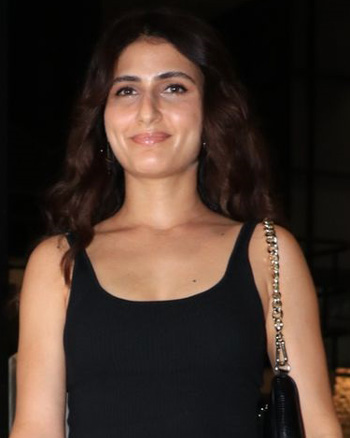 Fatima Sana Shaikh at Black Warrant Screening