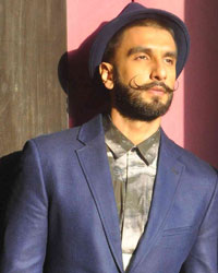 Ranveer Singh at Deepika and Ranveer Promote Bajirao Mastani