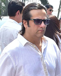 Fardeen Khan at Funeral of Sridevi