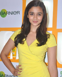 Alia Bhatt at Garnier Fructis Oil In Cream Launch