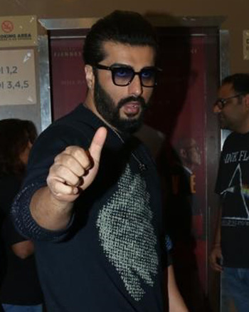 Arjun Kapoor at Loveyapa Movie Special Screening