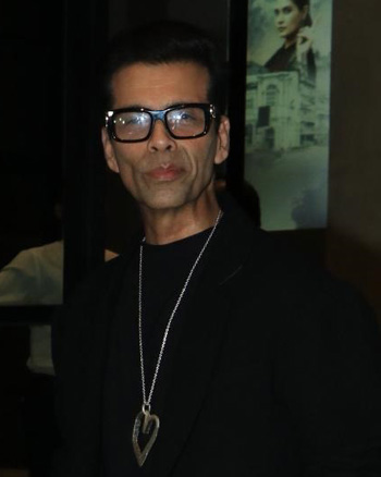 Karan Johar at Loveyapa Special Screening