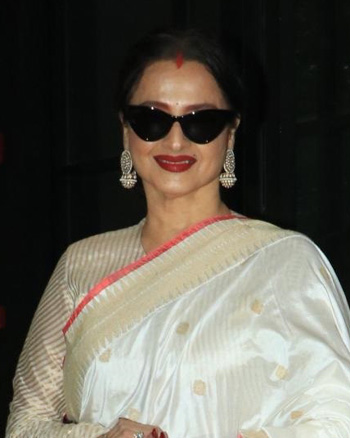 Rekha at Special Screening of Loveyapa