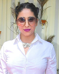 Neha Bhasin at The Annaprasana Ceremony of Krishh Lahiri