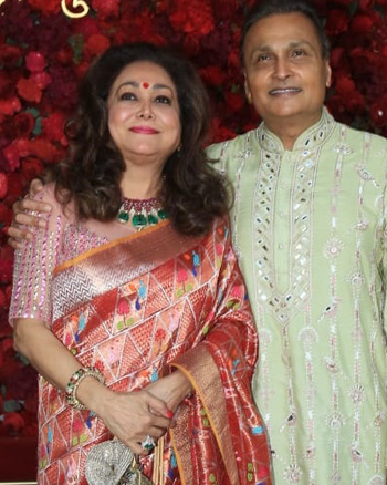 Tina Ambani and Anil Ambani