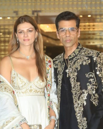 Nandita Mahatani and Karan Johar