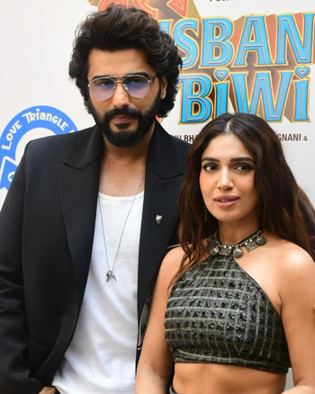 Arjun Kapoor and Bhumi Pednekar