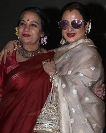 Shabna Azmi and Rekha