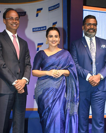 Federal Bank names Vidya Balan as its brand ambassador