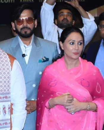 Karan Johar, Kartik Aaryan, Rajasthan's CM Bhajan Lal Sharma, Ravi Kishan and Rajasthan's Deputy CM Diya Kumari