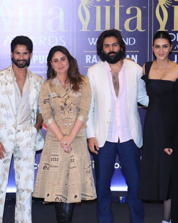 Shahid Kapoor, Kareena Kapoor, Kartik Aaryan, Kriti Sanon and Madhuri Dixit