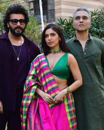 Arjun Kapoor, Bhumi Pednekar and Mudassar Aziz