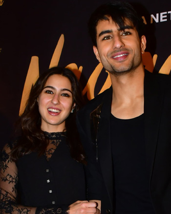 Sara Ali Khan and Ibrahim ALi Khan