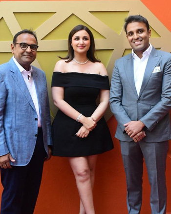 Parineeti Chopra snapped at the launch of ORIGEM's flagship store in Bandra