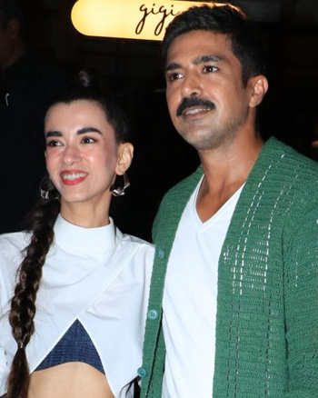 Saba Azad and Saqib Saleem