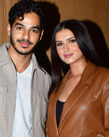 Ishaan Khatter and Tara Sutaria