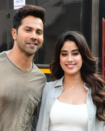 Varun Dhawan and Jhanvi kapoor