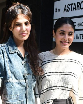 Rhea Chakraborty and Kritika Kamra