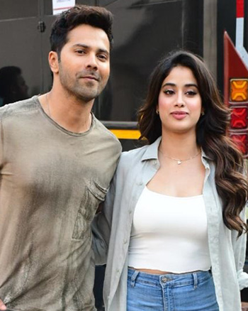 Varun Dhawan and Janhvi Kapoor