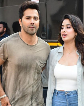 Varun Dhawan and Janhvi Kapoor