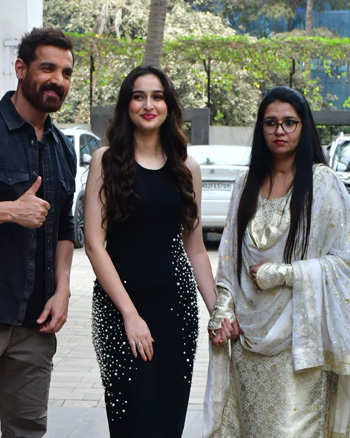 John Abraham, Sadia Khateeb, Uzma Ahmed and Shivam Nair