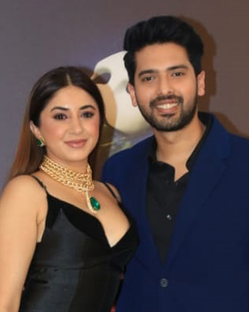 Aashna Shroff and Armaan Malik