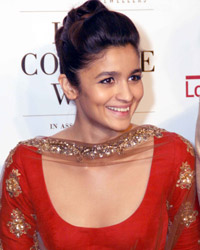 Alia Bhatt at Manish Malhotra Show at ICW 2014