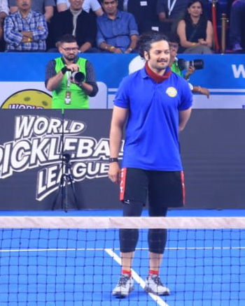 Ali Fazal at Aamir Khan at World Pickleball League 2025