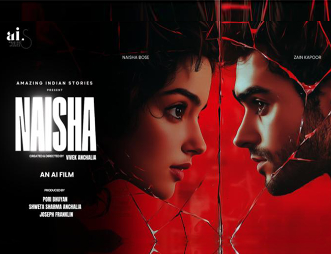 'NAISHA' trailer kickstarts an AI revolution in Bollywood and introduces India's first AI-powered movie stars!