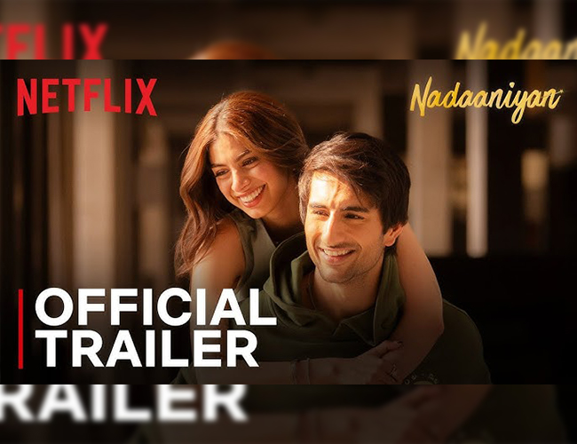 Nadaaniyan Trailer: Ibrahim Ali Khan and Khushi Kapoor Shine in a Captivating Love Story!