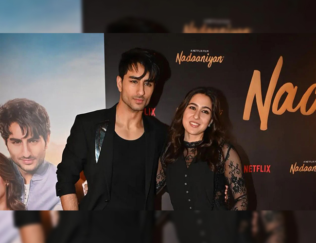 Sara Ali Khan Welcomes Brother Ibrahim Ali Khan to Bollywood After 'Nadaaniyan' Screening!